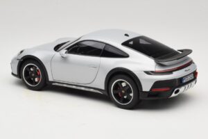 Porsche 911 992 Dakar Ice Grey Metallic Norev 1:18 187242 Metalas - nuotrauka 7 iš 8