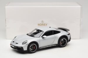 Porsche 911 992 Dakar Ice Grey Metallic Norev 1:18 187242 Metalas - nuotrauka 8 iš 8