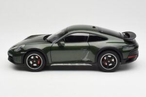 Porsche 911 992 Dakar Oak Žalias Metalinis Norev 1:18 187241 Metalas - nuotrauka 5 iš 9