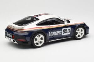 Porsche 911 992 Dakar Rough Roads Norev 1:18 187240 Metalas - nuotrauka 3 iš 9