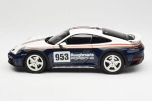 Porsche 911 992 Dakar Rough Roads Norev 1:18 187240 Metalas - nuotrauka 5 iš 9