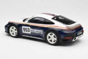 Porsche 911 992 Dakar Rough Roads Norev 1:18 187240 Metalas - nuotrauka 8 iš 9