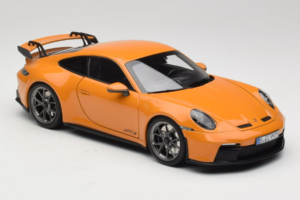 Porsche 911 992 GT3 Bahama Yellow Norev 1:18 187387 Metalas - nuotrauka 6 iš 8