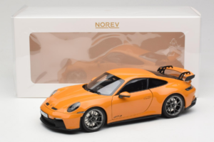 Porsche 911 992 GT3 Bahama Yellow Norev 1:18 187387 Metalas - nuotrauka 8 iš 8