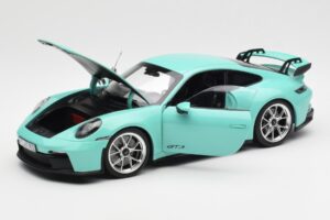 Porsche 911 992 GT3 Mint Žalias Norev 1:18 187316 Metalas - nuotrauka 2 iš 8