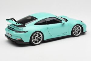 Porsche 911 992 GT3 Mint Žalias Norev 1:18 187316 Metalas - nuotrauka 3 iš 8