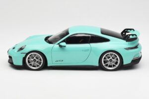 Porsche 911 992 GT3 Mint Žalias Norev 1:18 187316 Metalas - nuotrauka 4 iš 8