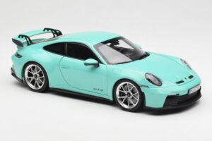 Porsche 911 992 GT3 Mint Žalias Norev 1:18 187316 Metalas - nuotrauka 6 iš 8