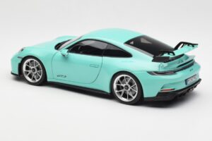 Porsche 911 992 GT3 Mint Žalias Norev 1:18 187316 Metalas - nuotrauka 7 iš 8