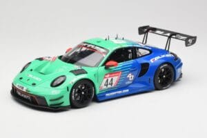 Porsche 911 992 GT3 R Falken #44 D. Eriksson / T. Heinemann 24 Hours of Nurburgring 2023 Minichamps 1:18 113236344 Metalas