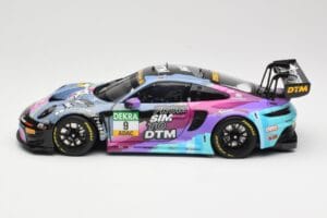 Porsche 911 992 GT3 R Team WRT #9 T. Heinemann DTM 2023 Minichamps 1:18 113236309 Metalas - nuotrauka 4 iš 8