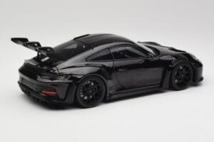 Porsche 911 992 GT3 RS Juodas & Juodi Ratai Concept Minichamps 1:18 911992003 Metalas - nuotrauka 3 iš 8