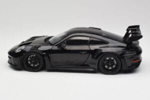 Porsche 911 992 GT3 RS Juodas & Juodi Ratai Concept Minichamps 1:18 911992003 Metalas - nuotrauka 4 iš 8