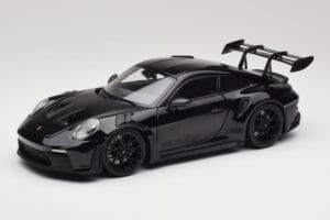 Porsche 911 992 GT3 RS Juodas & Juodi Ratai Concept Minichamps 1:18 911992003 Metalas