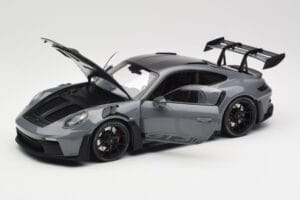 Porsche 911 992 GT3 RS Crayon Weissach Package & Black Wheels Minichamps 1:18 110062024 Metalas - nuotrauka 2 iš 8