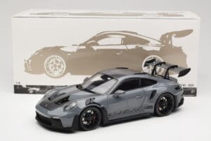 Porsche 911 992 GT3 RS Crayon Weissach Package & Black Wheels Minichamps 1:18 110062024 Metalas - nuotrauka 8 iš 8