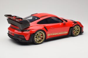Porsche 911 992 GT3 RS Guards Red GT Spirit 1:12 GT939 Derva - nuotrauka 2 iš 6