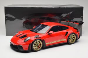 Porsche 911 992 GT3 RS Guards Red GT Spirit 1:12 GT939 Derva - nuotrauka 6 iš 6