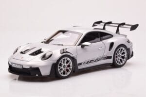 Porsche 911 992 GT3 RS Ice Pilkas Norev 1:18 187359 Metalas
