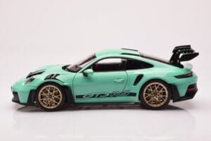 Porsche 911 992 GT3 RS Mint Žalias Norev 1:18 187362 Metalas - nuotrauka 4 iš 8