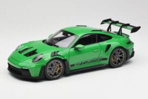 Porsche 911 992 GT3 RS Python Žalias Norev 1:18 WAP0212820RGT3 Metalas
