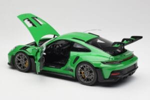 Porsche 911 992 GT3 RS Python Žalias Norev 1:18 WAP0212820RGT3 Metalas - nuotrauka 5 iš 8