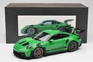 Porsche 911 992 GT3 RS Python Žalias Norev 1:18 WAP0212820RGT3 Metalas - nuotrauka 8 iš 8