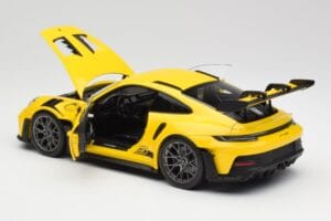Porsche 911 992 GT3 RS Racing Geltonas Norev 1:18 WAP0212810RGT3 Metalas - nuotrauka 5 iš 8