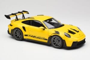 Porsche 911 992 GT3 RS Racing Geltonas Norev 1:18 WAP0212810RGT3 Metalas - nuotrauka 6 iš 8