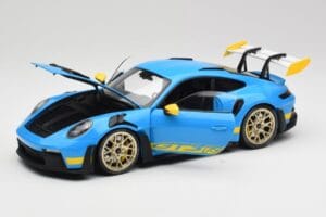 Porsche 911 992 GT3 RS Shark Mėlynas & Geltonas Decor Concept Minichamps 1:18 911992001 Metalas - nuotrauka 2 iš 8