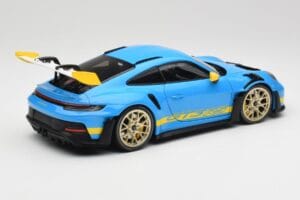 Porsche 911 992 GT3 RS Shark Mėlynas & Geltonas Decor Concept Minichamps 1:18 911992001 Metalas - nuotrauka 3 iš 8