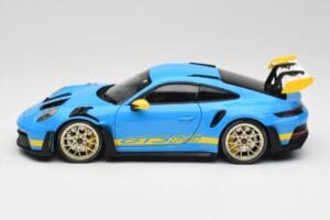 Porsche 911 992 GT3 RS Shark Mėlynas & Geltonas Decor Concept Minichamps 1:18 911992001 Metalas - nuotrauka 4 iš 8