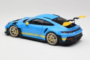 Porsche 911 992 GT3 RS Shark Mėlynas & Geltonas Decor Concept Minichamps 1:18 911992001 Metalas - nuotrauka 7 iš 8