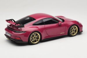 Porsche 911 992 GT3 Ruby Star Neo Norev 1:18 187381 Metalas - nuotrauka 3 iš 8