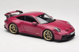 Porsche 911 992 GT3 Ruby Star Neo Norev 1:18 187381 Metalas - nuotrauka 6 iš 8