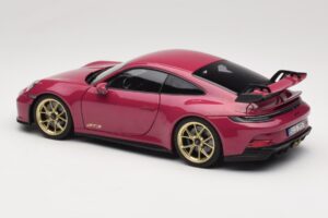 Porsche 911 992 GT3 Ruby Star Neo Norev 1:18 187381 Metalas - nuotrauka 7 iš 8