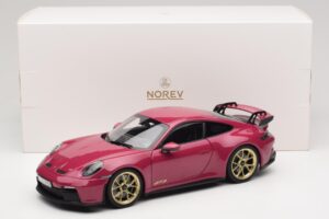 Porsche 911 992 GT3 Ruby Star Neo Norev 1:18 187381 Metalas - nuotrauka 8 iš 8