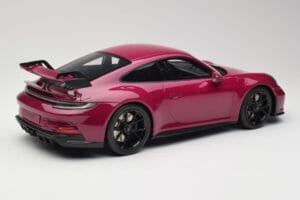 Porsche 911 992 GT3 Ruby Star Neo Red GT Spirit 1:12 GT536 Derva - nuotrauka 2 iš 6