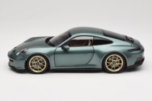Porsche 911 992 GT3 Touring Package Malachite Green Metallic Norev 1:18 187382 Metalas - nuotrauka 4 iš 8