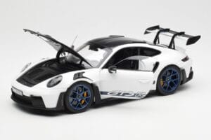 Porsche 911 992 GT3 Weissach Package Baltas & Indigo Mėlynas Norev 1:18 187353 Metalas - nuotrauka 2 iš 8