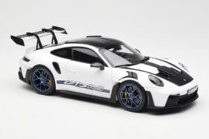Porsche 911 992 GT3 Weissach Package Baltas & Indigo Mėlynas Norev 1:18 187353 Metalas - nuotrauka 6 iš 8