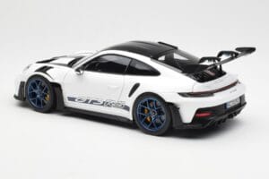 Porsche 911 992 GT3 Weissach Package Baltas & Indigo Mėlynas Norev 1:18 187353 Metalas - nuotrauka 7 iš 8