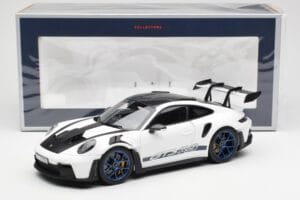 Porsche 911 992 GT3 Weissach Package Baltas & Indigo Mėlynas Norev 1:18 187353 Metalas - nuotrauka 8 iš 8