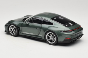 Porsche 911 992 S/T Malachite Green Metallic Norev 1:18 187472 Metalas - nuotrauka 7 iš 8