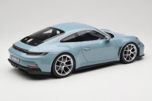 Porsche 911 992 S/T Meisenblau Norev 1:12 127550 Metalas - nuotrauka 2 iš 6