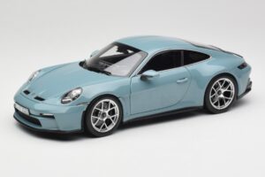 Porsche 911 992 S/T Meissen Blue Norev 1:18 187470 Metalas