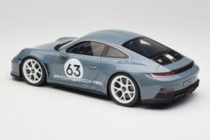 Porsche 911 992 ST Gentian Blue Metallic GT Spirit 1:18 GT491 Derva - nuotrauka 5 iš 6