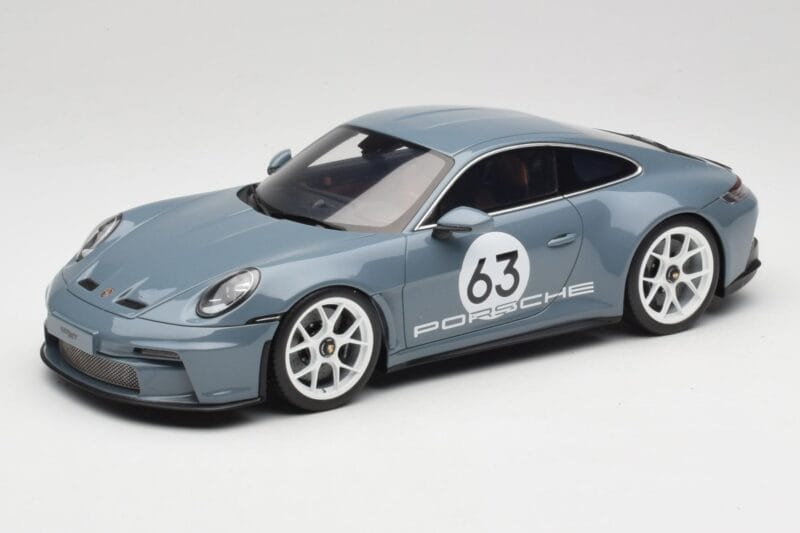 Porsche 911 992 ST Gentian Blue Metallic GT Spirit 1:18 GT491 Derva