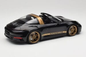 Porsche 911 992 Targa Porsche Design Juodas & Auksinis Concept Minichamps 1:18 PORSCHE001 Metalas - nuotrauka 2 iš 6