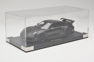 Porsche 911 992 TechArt GTstreet R Juodas Su Mėlynais Ratais TechArt 1:18 REMC009 Derva - nuotrauka 2 iš 6